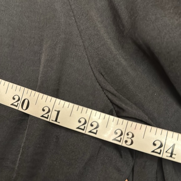 A New Day Black Top Gathered Neck, Dolman Sleeves. Size Medium NWT - Picture 8 of 11